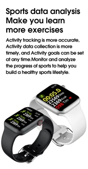 2021 original T500 e Bluetooth de telefone inteligente pulseira da tela da cor da frequência cardíaca pressão arterial de sono de monitoramento de smart watch