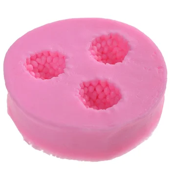 3D Flor de Rosa Rodada do Silicone Bolo de Moldes de Cookie de Chocolate Fondant Moldes de Decoração do Bolo de Ferramentas de Cozinha Casamento Bakeware