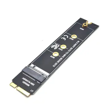 Adaptador de Cartão de 64G 128G 256G 512G M. 2 SATA NGFF SSD para 2012 MacBook Air A1465 A1466 para a Apple SSD Conector do Adaptador de Placa Riser