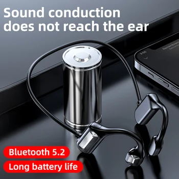 BL09 Fone de ouvido sem Fio, Bluetooth 5,0, Osso de Condução Equipamento de Áudio, OpenEAR, Esportes ao ar livre, aparelho de som, Impermeável, Microfone