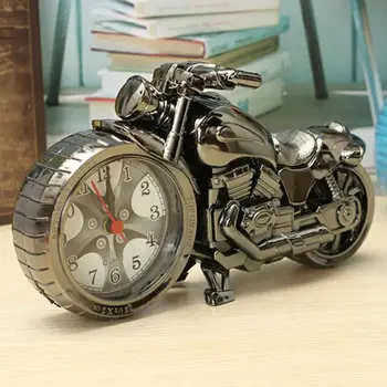 Criativo Motocicleta Forma De Quartzo Relógio Despertador Cronometrista Ambiente De Trabalho Da Sala De Casa Decoração Da Mesa De Motos Legal Namorado De Presente