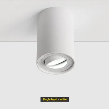 Dimmable Rotação 360° Downlights LED 10W 30W LED de SABUGO de Teto, Luzes de Spot de Luz GU10 LED da Fonte de Fundo de Lâmpadas de Iluminação interna