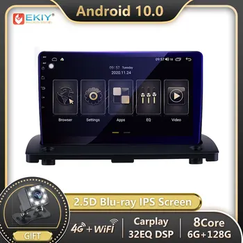 EKIY Para a Volvo XC90 2004-Android de 10 carros de Rádio Núcleo 8 6+128G Autoradio Multimídia Vídeo Player Navegador GPS Estéreo, DVD 2din