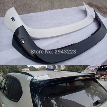 Estilo carro de Plástico ABS Pintado de Preto Branco Cor de Trás do Tronco de Inicialização Lábio Asa Spoiler Para BMW X1 2016 2017 2018 2018 2019