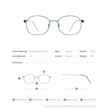 FONEX B Titânio Óculos de Armação de Homens de Óculos de grau coreano Dinamarca Mulheres Miopia de Quadros Ópticos sem parafusos de Óculos F7513