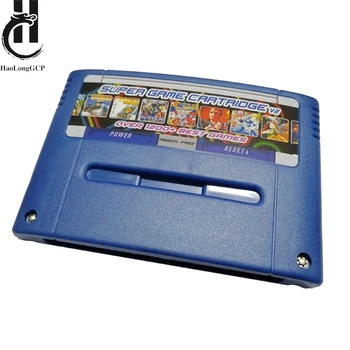 Frete grátis ED Super Cartucho de Jogo de cartas Para SNES e para o sfc 16bit Consola de jogos de Vídeo PAL/NTSC com 16GB de 1200 Jogos