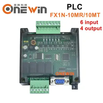 FX1N-10MR FX1N-10MT PLC, painel de controlo industrial 6 Entrada 4 saídas programáveis módulo