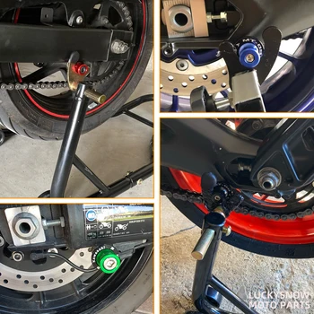 G 310 R 8MM Acessórios da Motocicleta braço oscilante Bobinas controle deslizante suporte parafusos Para a BMW G310R G 310R 2017 2018 2019