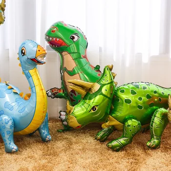 Grande 4D Dinossauro Tiranossauro Balões de Animais para a Festa de Aniversário do Chuveiro de Bebê Kit de Decoração de Insufláveis para festas de Presente de Criança