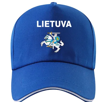 LITUÂNIA chapéu de diy livre nome personalizado número de dld cap bandeira de nação lt lituânia lituânia lituânia país impressão de fotos boné de beisebol