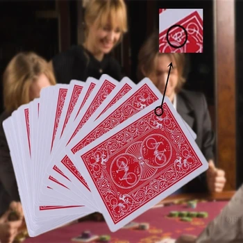 Novo Segredo Marcado Stripper Deck De Cartas De Jogar Poker De Cartas Magic Toys Truque De Mágica