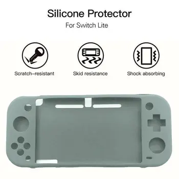 O colorido do Silicone, Tampa de Protecção Anti-slip Case para Nintendo Interruptor Lite Console Apoio Dropshipping
