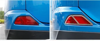 Para Toyota RAV4 2016 2017 2018 acessórios de estilo carro ABS Cromado de Nevoeiro Luzes de uma Cobertura de Protecção faróis de Nevoeiro Cobre o Adesivo