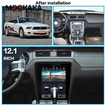 PX6 Tesla Tela Android 9.0 4+128G Para Ford Mustang 2010-Carro Player Multimídia GPS Navi Rádio Estéreo Chefe da Unidade DSP Carplay