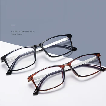 Unisex Luz Azul Filtro de Óculos de Leitura Homens Retro Visão Clara Longsighted de Óculos com Lentes de Resina Mulheres plus +1.0 +1.5 +2.0 +2