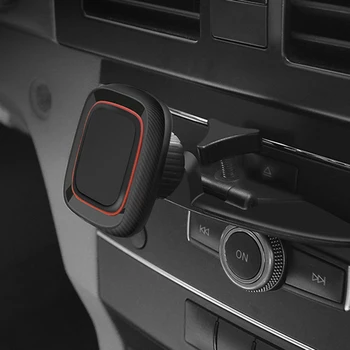 Carro de 360 Graus de Rotação Magnético Automático CD Porta Titular Universal do Telefone Móvel Suporte para iPhone Tablet PC Huawei Xiaomi