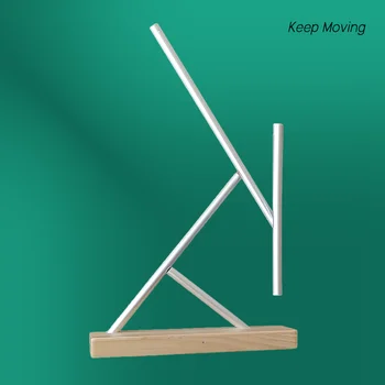 Newton-Pêndulo Caos Pêndulo Em Movimento Perpétuo Criativo, Presente Do Negócio Home Office Decoração Da Mesa De Anti-Gravidade Modelo