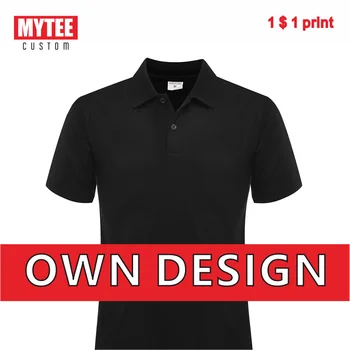 MYTEE Polo Camisas Personalizadas Baratos Homens T-shirt do Grupo de Pessoal Bordado Mens Cor Sólida Polo Logotipo Personalizado