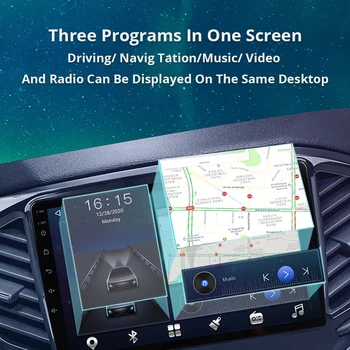 2DIN Android10 Rádio do Carro Para Honda Civic 9 2013-2016 Navegação GPS Receptor Estéreo Auto-Rádio Receptor de Automóvel Bluetooth Leitor IGO