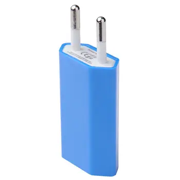5V/ 1A Portátil USB Carregador UE Plug Tomada Eléctrica de Velas de Viagem Adaptador Para iPhone X 8 7 6 Samsung iPad de Carregamento Rápido