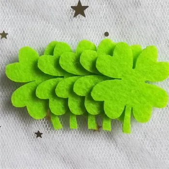 2mm de Espessura Feltro Folhas Flores Material Cothing Patch Acessórios Artesanais de Costura, Decoração DIY Artesanato para Crianças Scrapbook Senti