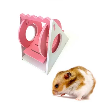 Brinquedos Para Mouse Hamsters Brinquedo Balanço Ouriço Acessórios Goudhamster Speelgoed Exercício Criativo De Escalada Hinchilla Cobaia