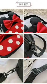 Mickey de Disney do Rato de Minnie Mochila Mini Crianças Pequenas Saco de senhoras kawaii Saco Para Meninas