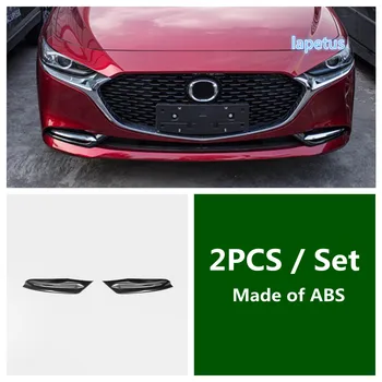 Auto Acessórios Um Par de Carro ABS faróis de Nevoeiro Dianteiros Lâmpada Divisores Tampa Guarnição de Ajuste Para o Mazda 3 2019 - 2021 Exterior Montar o Kit