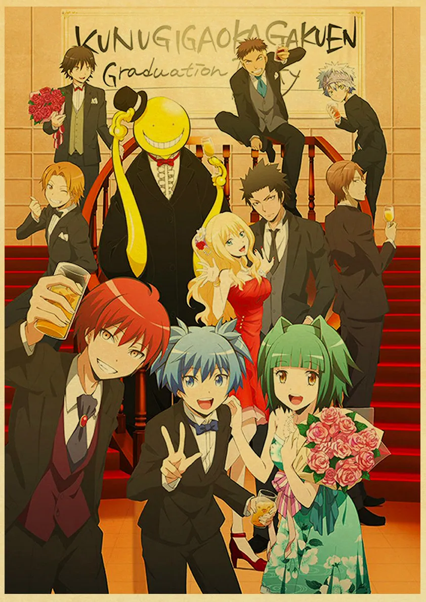 Poster de parede de anime hd, poster de arte de desenho animado, decoração  de casa, pintura modular - GUERRA DOS GAMES